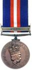 New Zealand General Service Medal 1992 Non-Warlike THAILAND